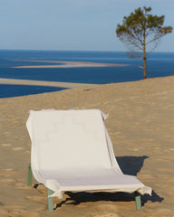 Ręcznik plażowy fouta dwumateriałowy 90x200 La Serviette Paris z nadrukiem - 2