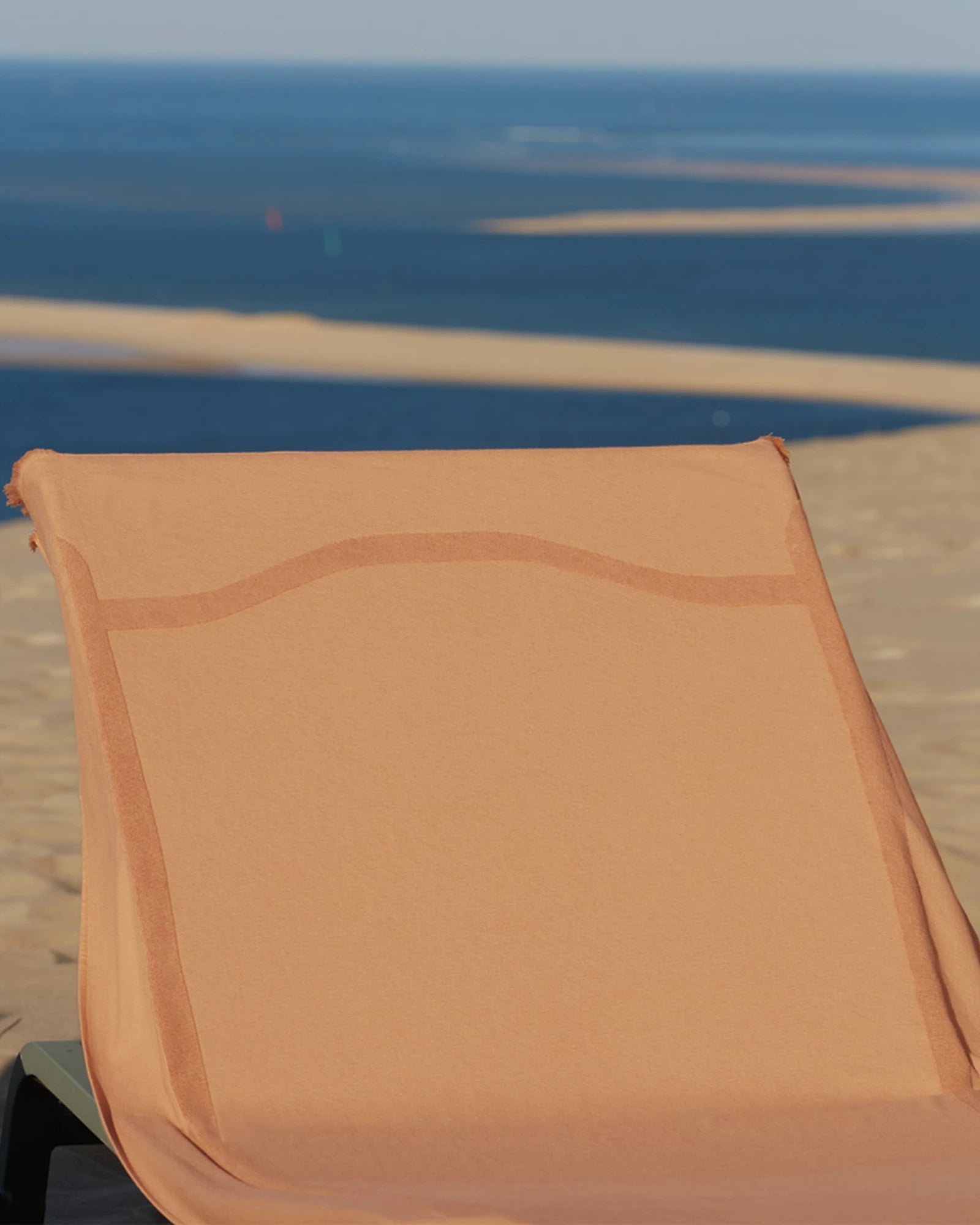 Ręcznik plażowy fouta dwumateriałowy 90x200 La Serviette Paris z nadrukiem - 8