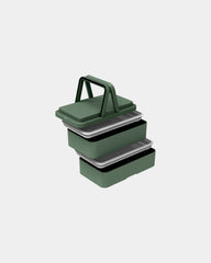 Lunchbox 2 komory Goodjour z plastiku z recyklingu z nadrukiem - 16