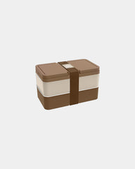 Lunchbox 2 komory Goodjour z plastiku z recyklingu z nadrukiem - 17