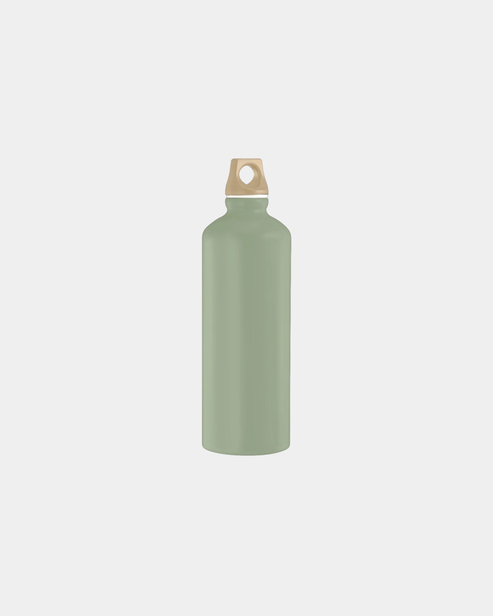 Butelka z aluminium z recyklingu Goodjour 750 ml z nadrukiem - Khaki