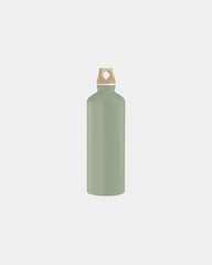 Butelka z aluminium z recyklingu Goodjour 750 ml z nadrukiem - Khaki