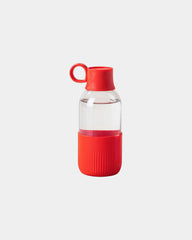 Butelka Gobi Indoor ze szkła z recyklingu 500 ml z nadrukiem - Czerwień serca