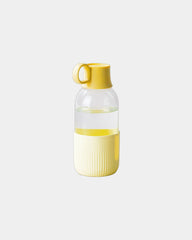 Butelka Gobi Indoor ze szkła z recyklingu 500 ml z nadrukiem - Mimozowy żółty