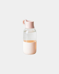 Butelka Gobi Indoor ze szkła z recyklingu 500 ml z nadrukiem - Pudrowy róż
