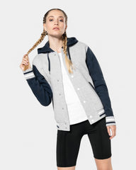 Kurtka Teddy unisex z kapturem z logo - 17