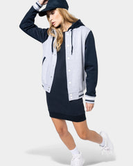 Kurtka Teddy unisex z kapturem z logo - 22