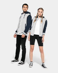 Kurtka Teddy unisex z kapturem z logo - 28