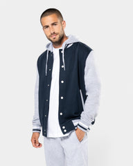 Kurtka Teddy unisex z kapturem z logo - 29