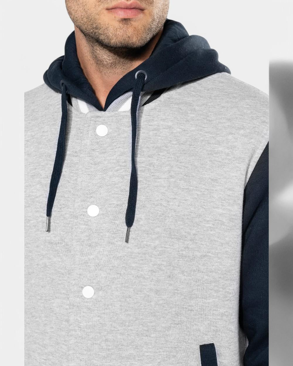 Kurtka Teddy unisex z kapturem z logo - 31