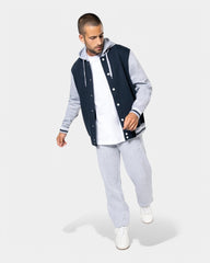 Kurtka Teddy unisex z kapturem z logo - 36