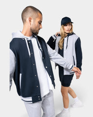 Kurtka Teddy unisex z kapturem z logo - 38