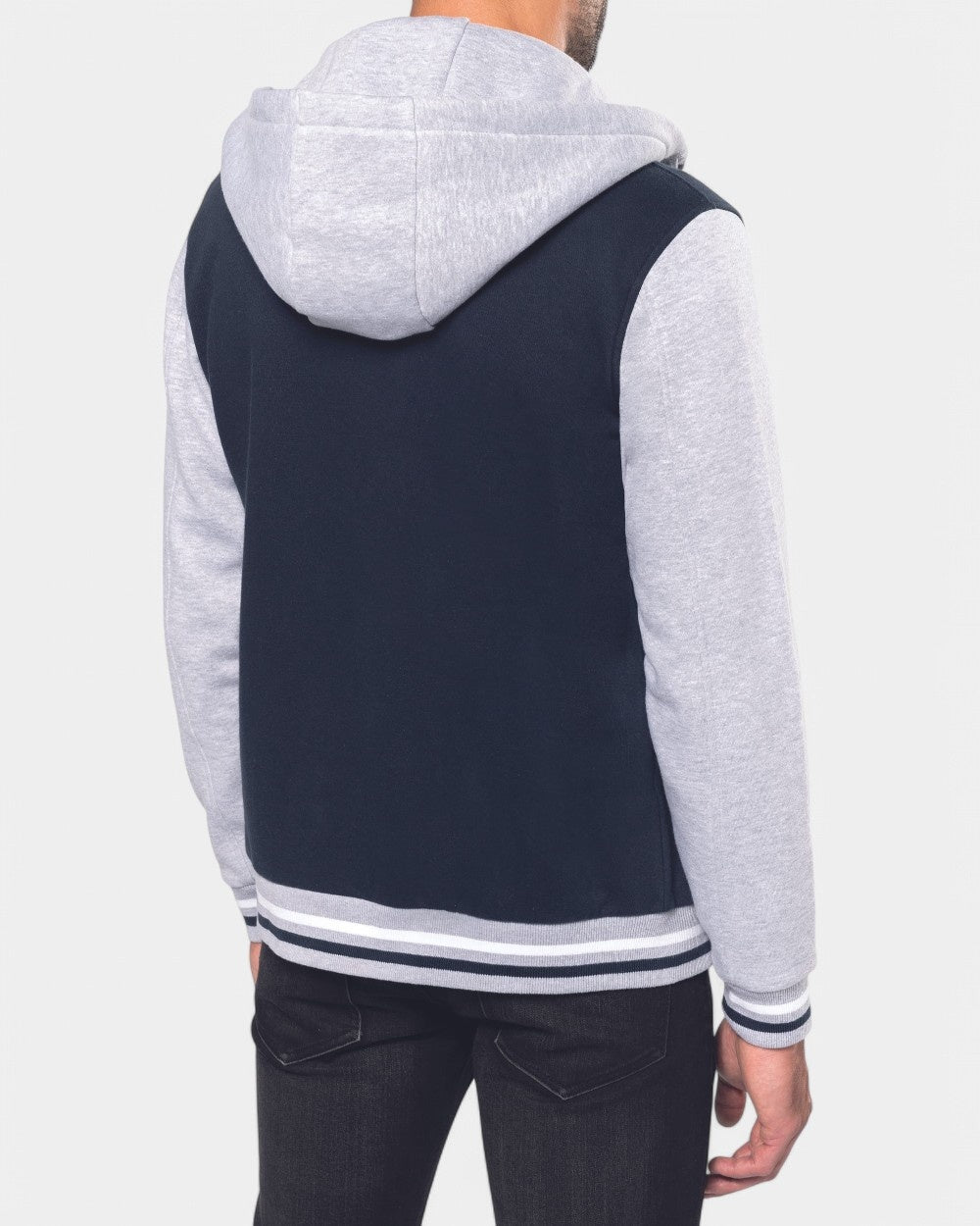 Kurtka Teddy unisex z kapturem z logo - 8