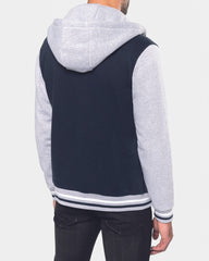 Kurtka Teddy unisex z kapturem z logo - 8