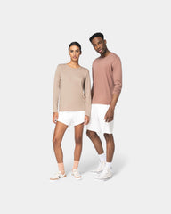 T-shirt unisex z długim rękawem z nadrukiem - 1