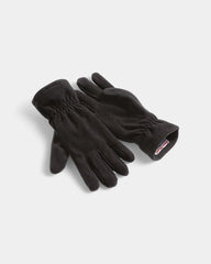 Rękawiczki softshell unisex z logo - Czarny