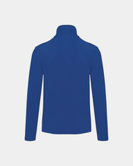 Damski polar z logo - Niebieski (royal blue)