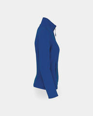Damski polar z logo - Niebieski (royal blue)