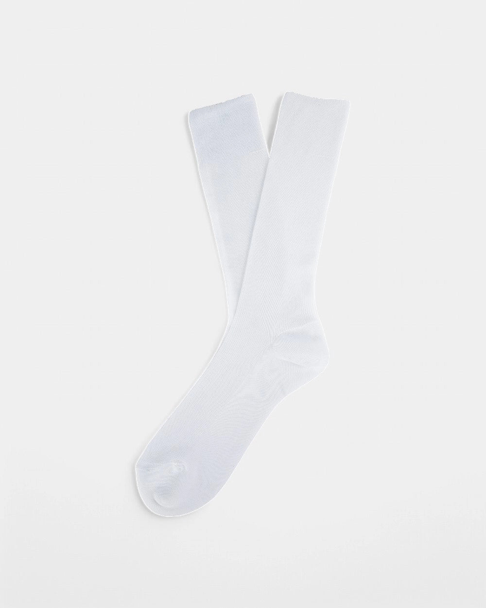 Ekologiczne skarpety unisex z logo - Biały