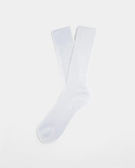 Ekologiczne skarpety unisex z logo - Biały