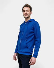 Męska bluza na zamek Made in France z logo