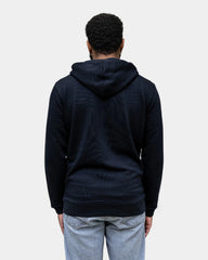 Męska bluza z kapturem na zamek Made in France z logo - 6