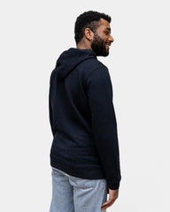 Męska bluza z kapturem na zamek Made in France z logo - 7