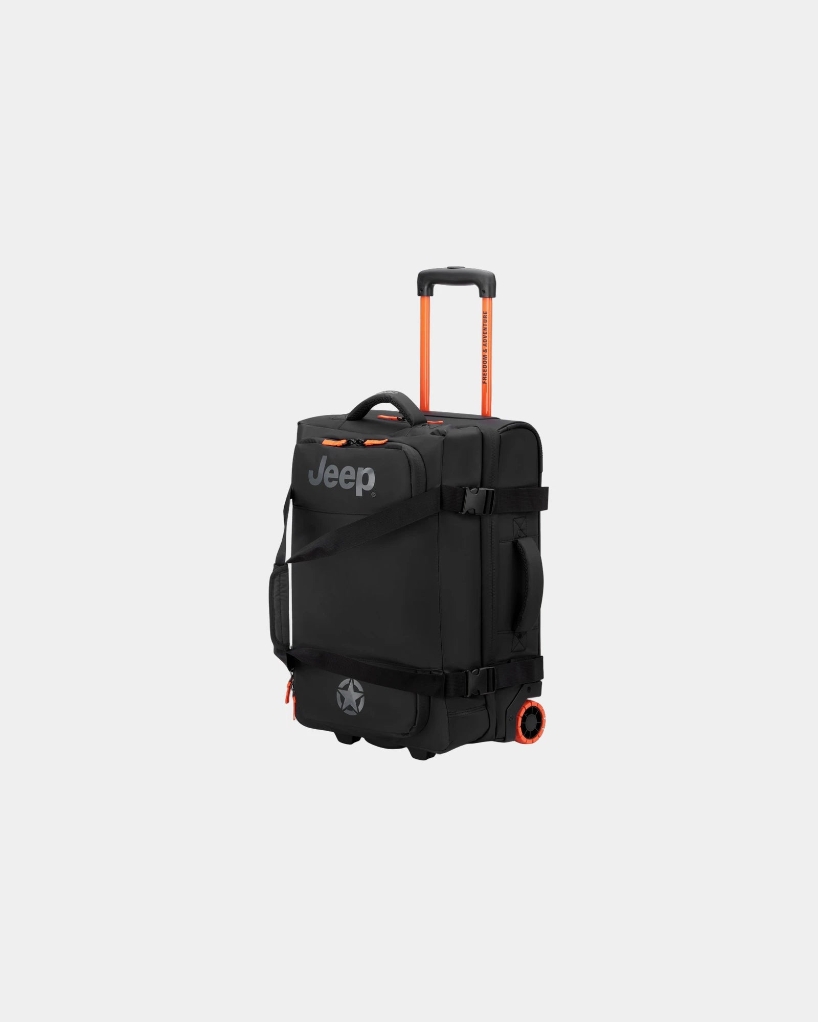 Torba podróżna trolley z poliestru z recyklingu 55 cm z nadrukiem - 1