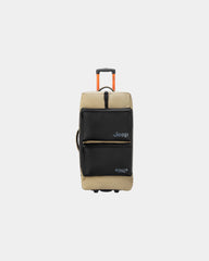 Torba podróżna trolley z poliestru z recyklingu 82 cm z nadrukiem - Ciepły piasek