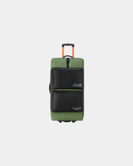 Torba podróżna trolley z poliestru z recyklingu 82 cm z nadrukiem - Zieleń wiązu