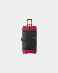 Torba podróżna trolley z poliestru z recyklingu 82 cm z nadrukiem - Pomidorowy