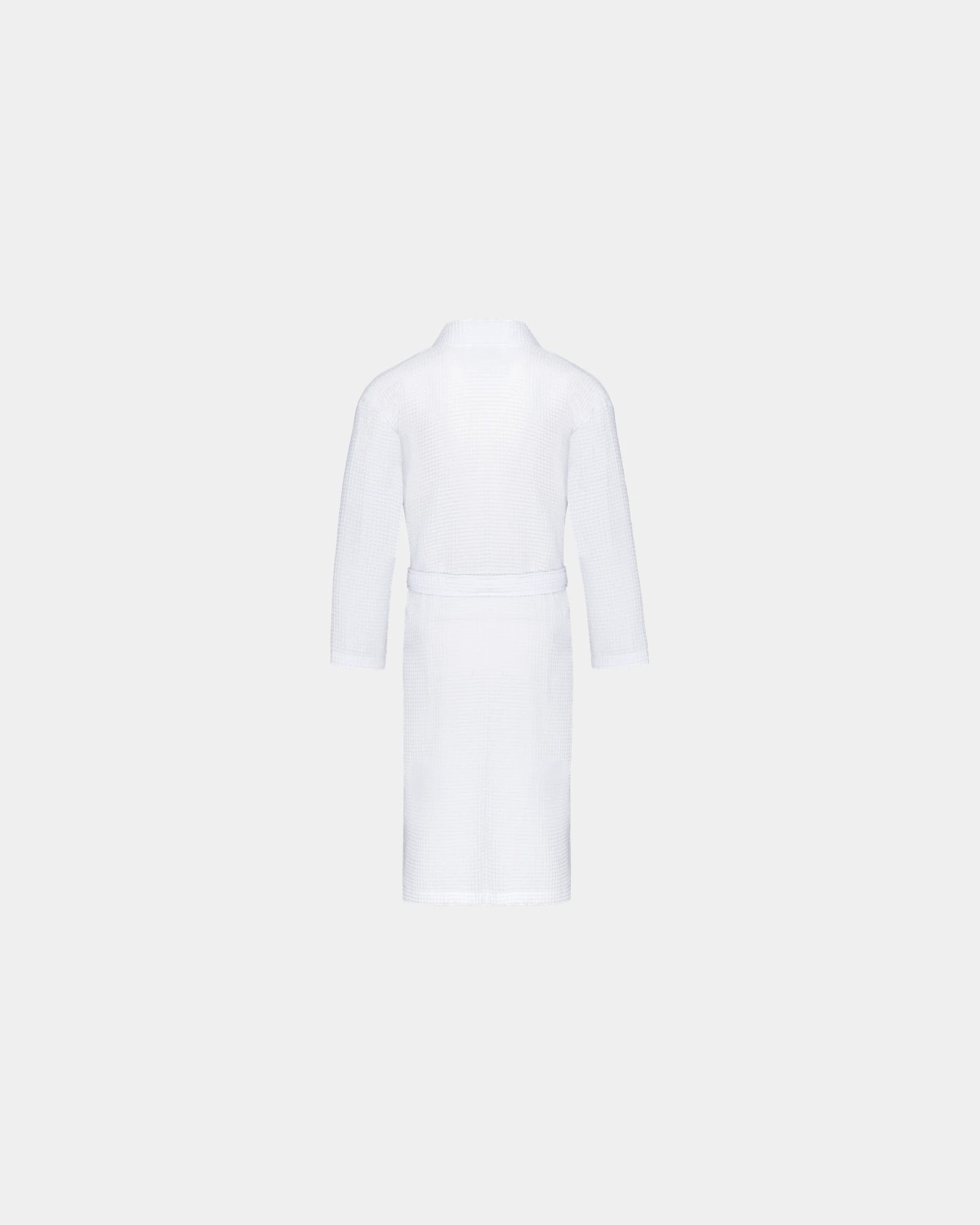 Szlafrok kimono z bawełny o splocie plaster miodu z nadrukiem - 7