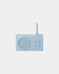Głośnik Bluetooth® Lexon Tykho 3 odporny na zachlapania z nadrukiem - Jasnoniebieski