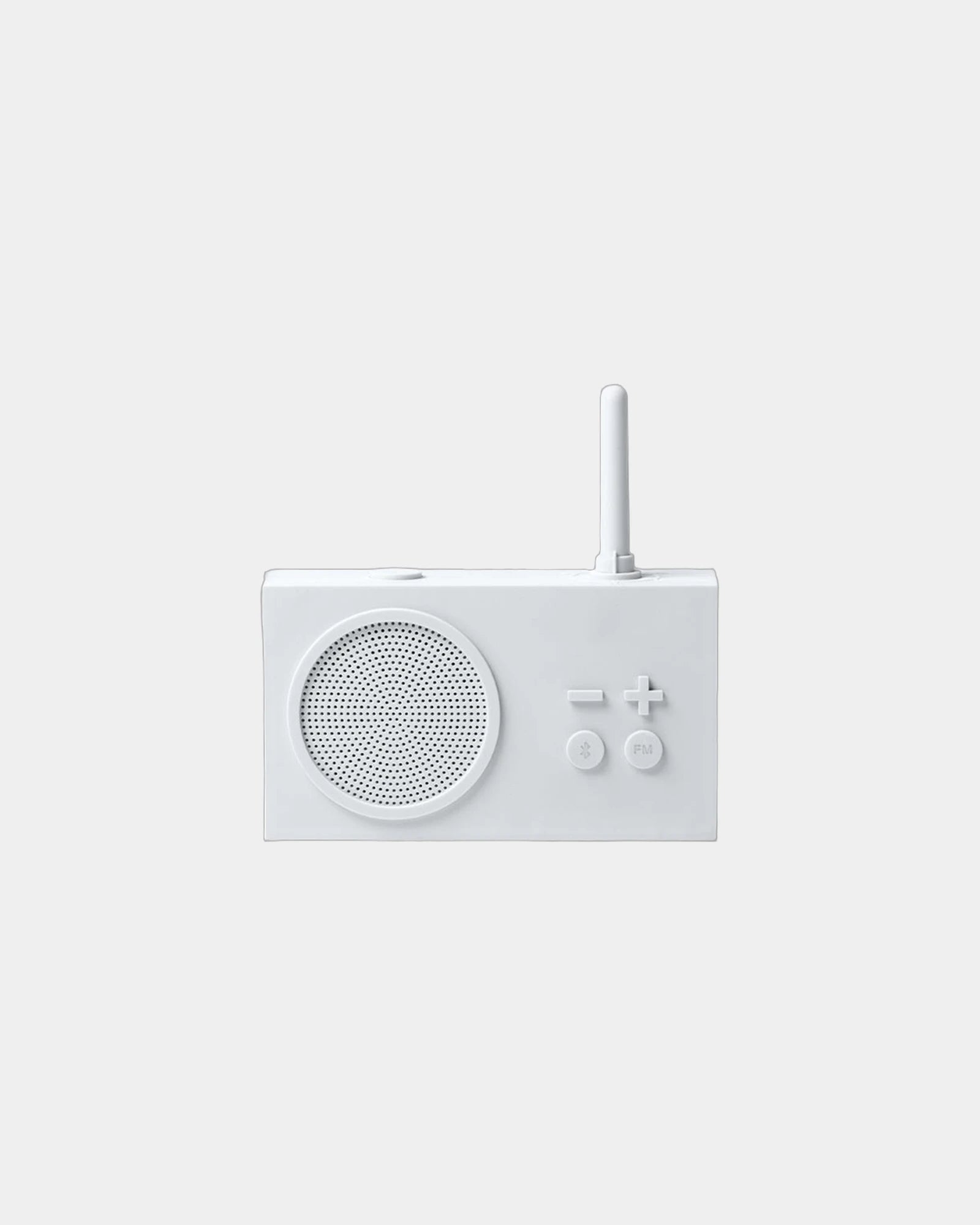 Głośnik Bluetooth® Lexon Tykho 3 odporny na zachlapania z nadrukiem - Biały