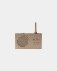 Głośnik Bluetooth® Lexon Tykho 3 odporny na zachlapania z nadrukiem - Złoty