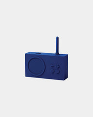 Głośnik Bluetooth® Lexon Tykho 3 odporny na zachlapania z nadrukiem - Ciemnoniebieski