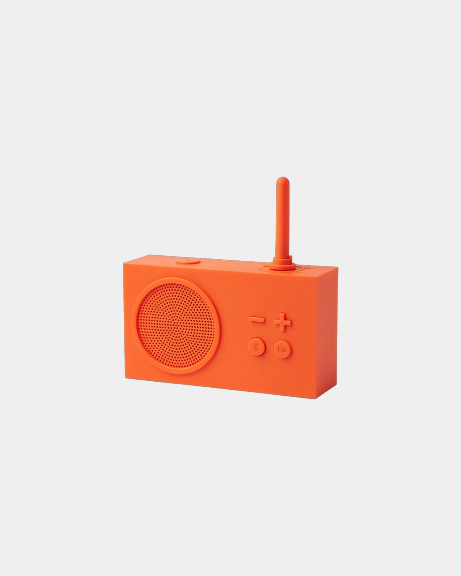 Głośnik Bluetooth® Lexon Tykho 3 odporny na zachlapania z nadrukiem - Pomarańczowy