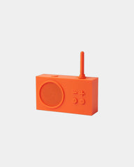 Głośnik Bluetooth® Lexon Tykho 3 odporny na zachlapania z nadrukiem - Pomarańczowy