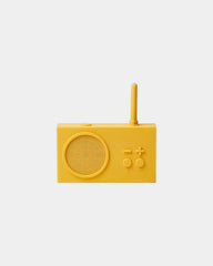 Głośnik Bluetooth® Lexon Tykho 3 odporny na zachlapania z nadrukiem - Żółty