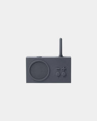 Głośnik Bluetooth® Lexon Tykho 3 odporny na zachlapania z nadrukiem - Ciemnoszary