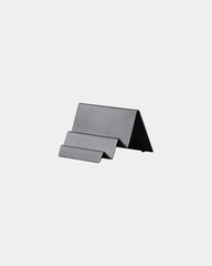 Stojak na wizytówki aluminiowy Lexon City Card Stand z nadrukiem - Grafitowy