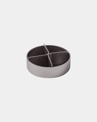 Organizer na biurko Lexon City Desk Tray z nadrukiem - Grafitowy