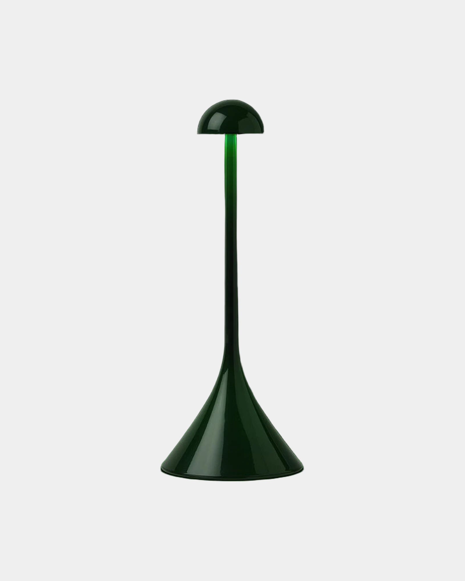 Lampe de table LED ABS Lexon Steli S - Dome à personnaliser - Glossy Black