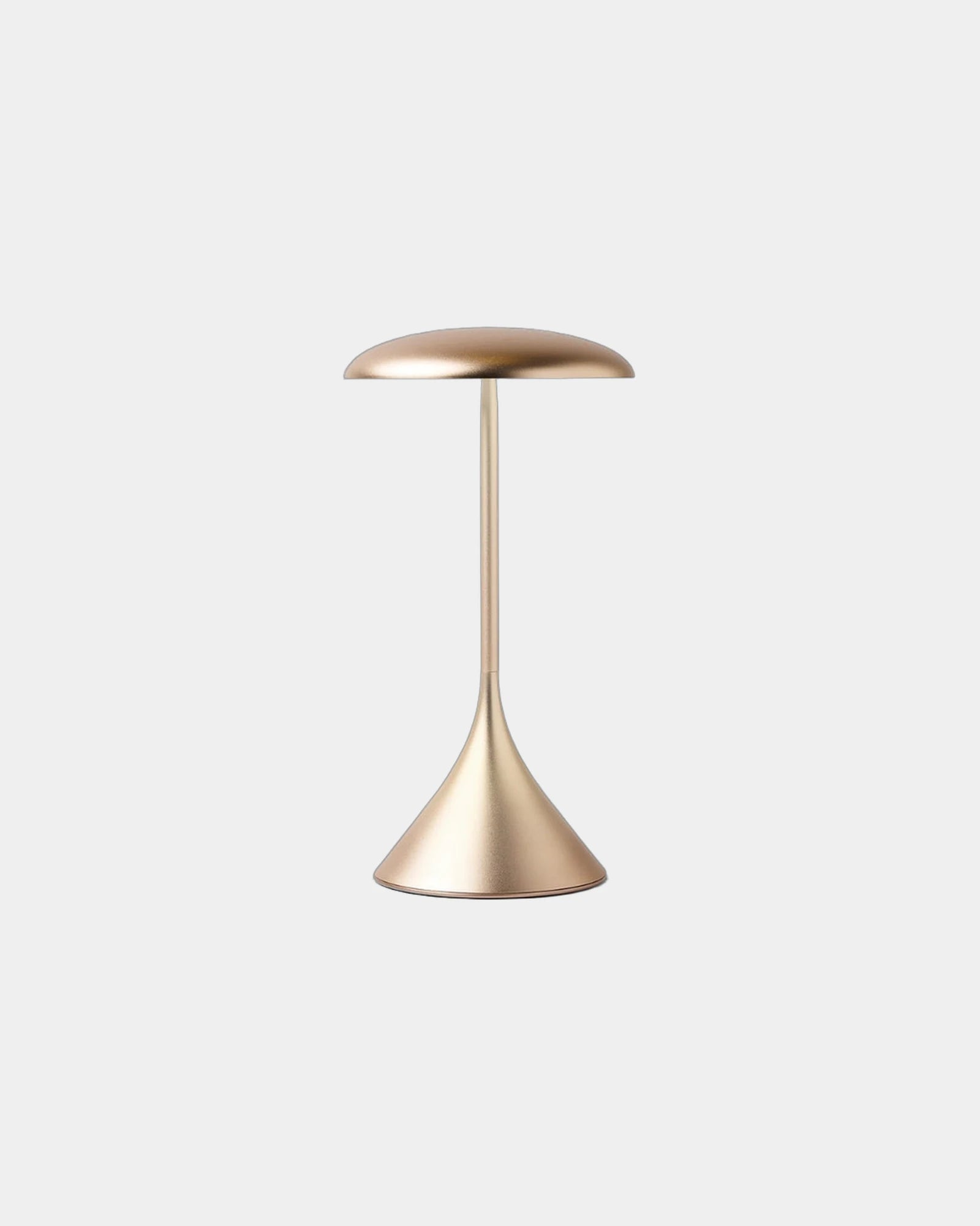 Lampa stołowa Lexon Steli Lounge Dome, aluminiowa, z nadrukiem - Złoty