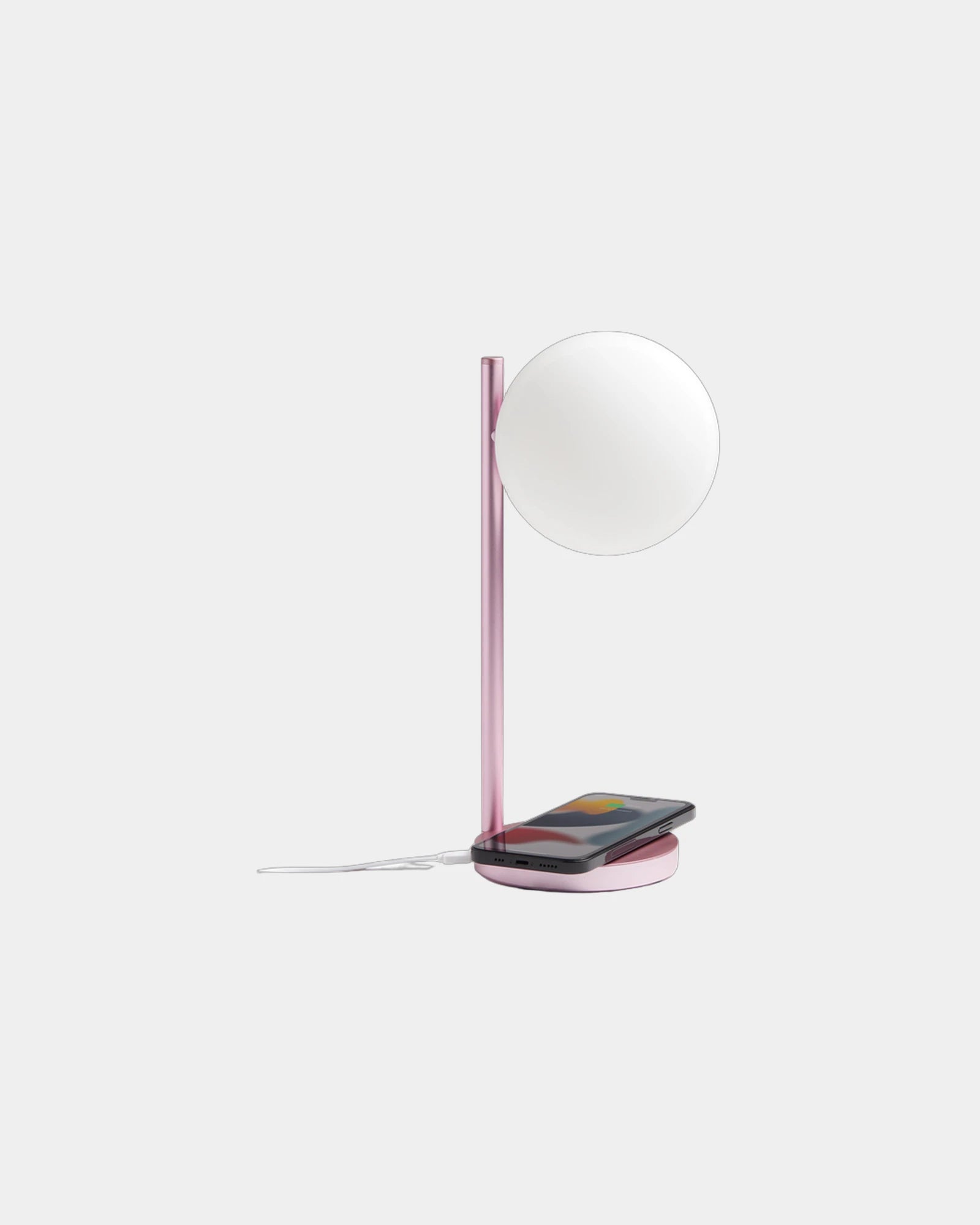 Lampka biurkowa aluminiowa Lexon Bubble Lamp z nadrukiem - 16