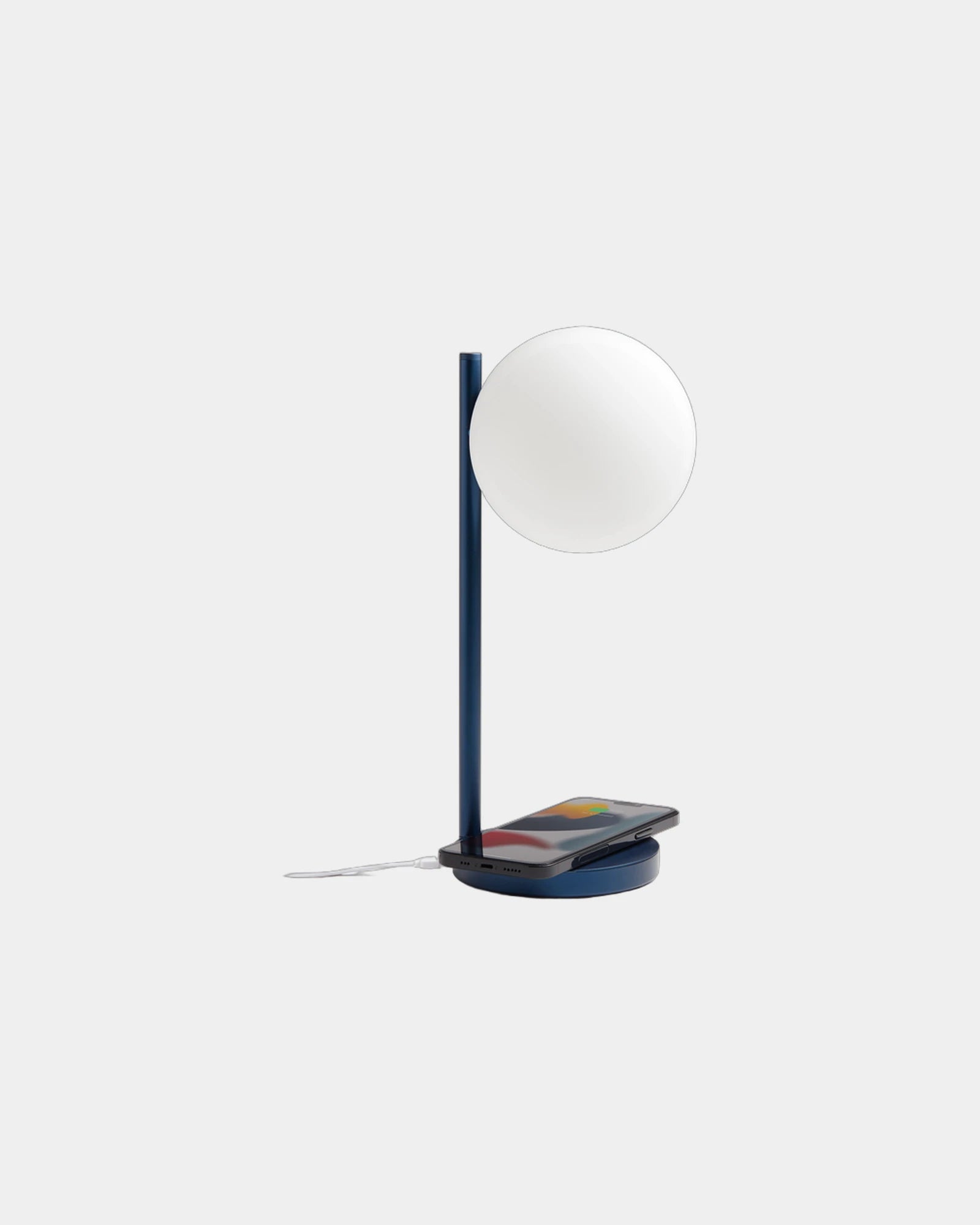 Lampka biurkowa aluminiowa Lexon Bubble Lamp z nadrukiem - 2