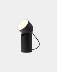 Lampa LED Lexon Orbe przenośna 9 kolorów z nadrukiem - Czarny