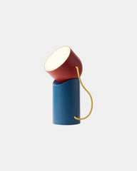 Lampa LED Lexon Orbe przenośna 9 kolorów z nadrukiem - Kaczkowy niebieski/czerwony/żółty