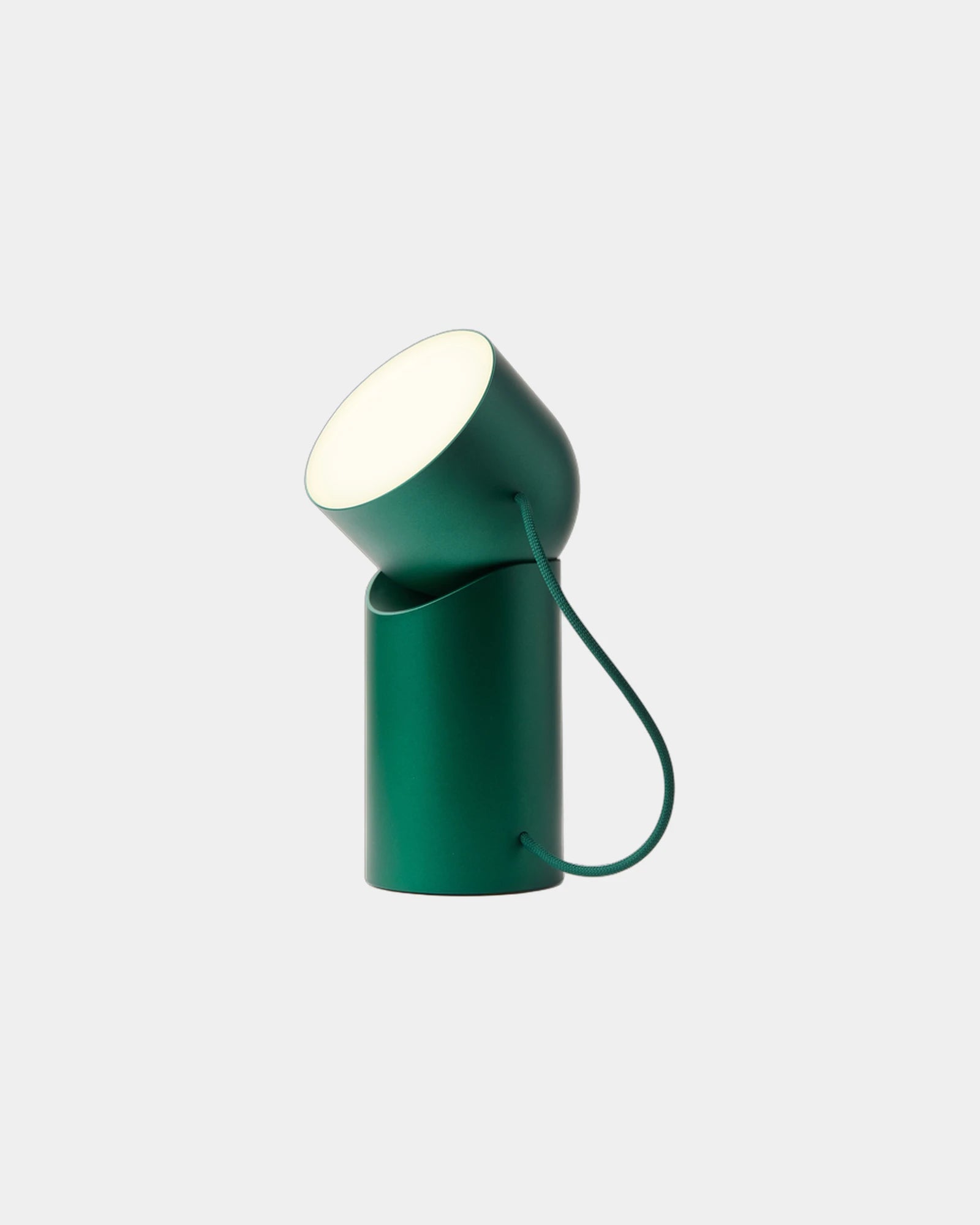 Lampa LED Lexon Orbe przenośna 9 kolorów z nadrukiem - Ciemnozielony