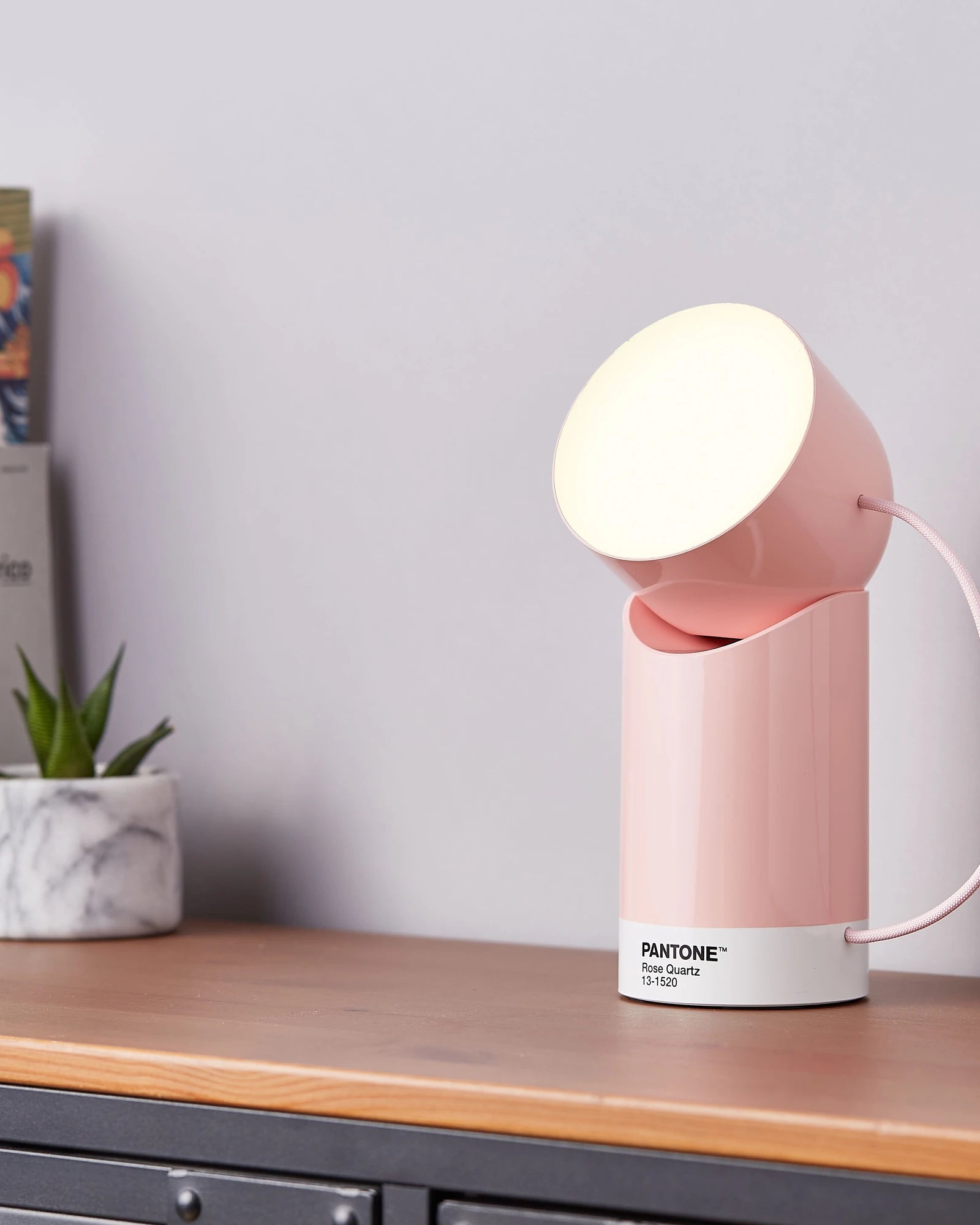 Lampa LED przenośna Lexon Orbe Light z nadrukiem - 36